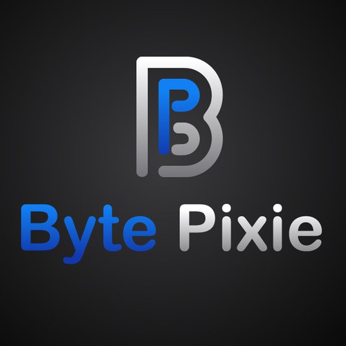 Create a bold, modern and playful logo for Byte Pixie