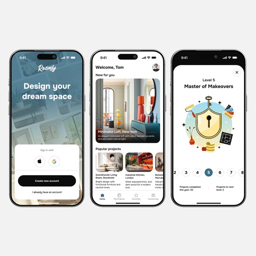 Roomly · App Design