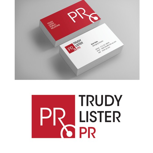 Logo concept for PR consultant