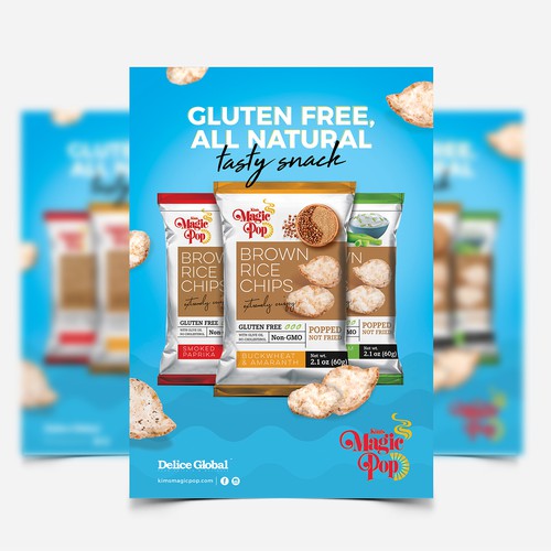 Design a Snack Flyer (Healthy Grain Snack)