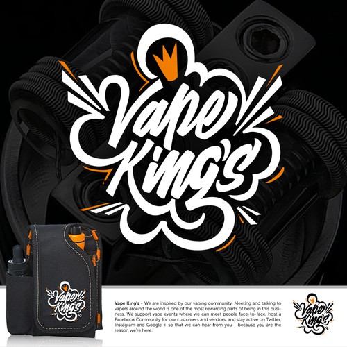 Logo concept for Vape King