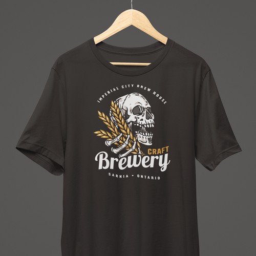 T-Shirt Design for a Craft Brewery