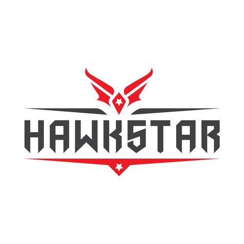 HAWKSTAR Logo Design.