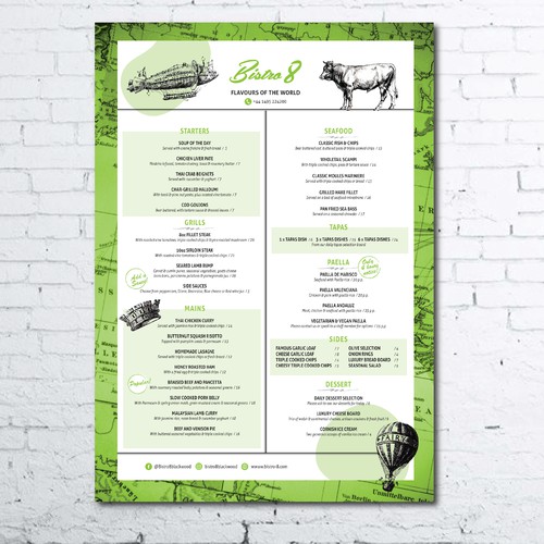 Menu Design