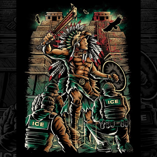 Astec hero and the police artwork