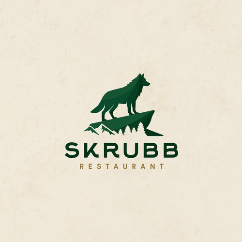 Logo for Park Nordica’s Wildlife Park Restaurant "Skrubb"