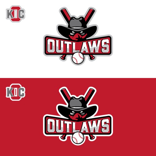 Baseball sports logo