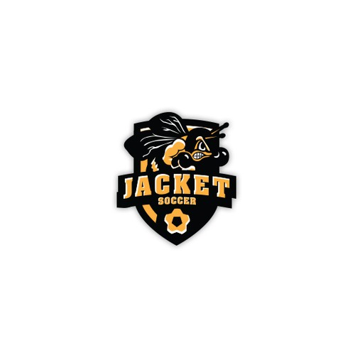 Jacket soccer logo