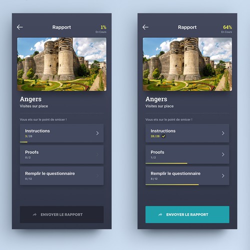 App design entry