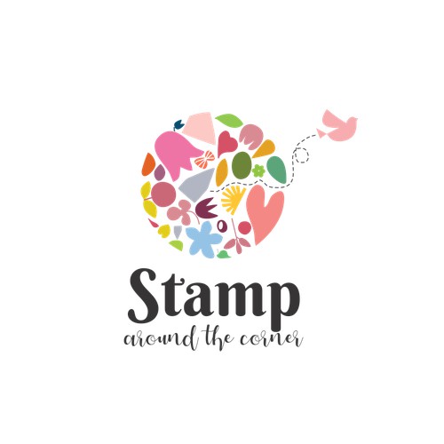 Logo for the company that sells stamps, paper, inks and crafting supplies