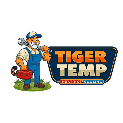 Tiger mascot logo