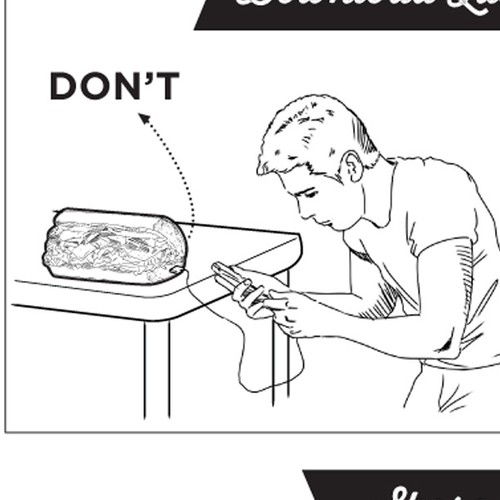 DO and DON'T about how to eat Subs