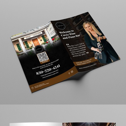 Wine Club Brochure with WOW FACTOR!