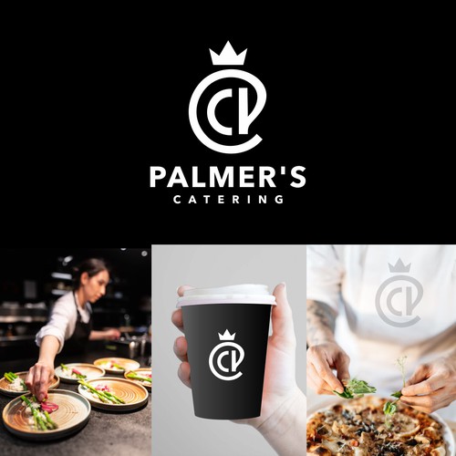 Logo for upscale caterer launching new branding in Connecticut