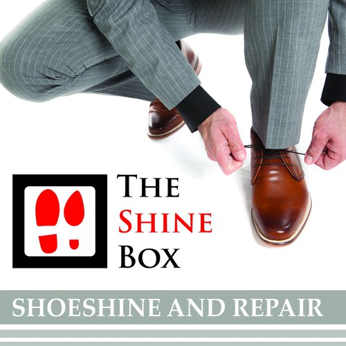 Small image to help advertise London's newest shoeshine and repair service
