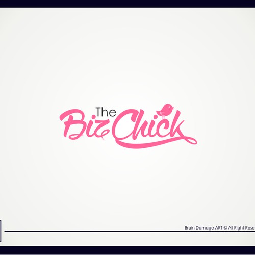 Create a fun, yet professional logo for The Biz Chick Blog.