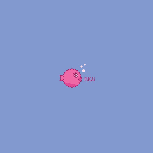 Fun fugu logo