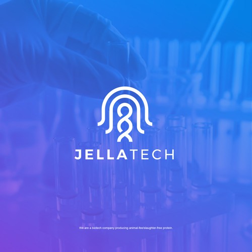 Logo for jellatech biotech company