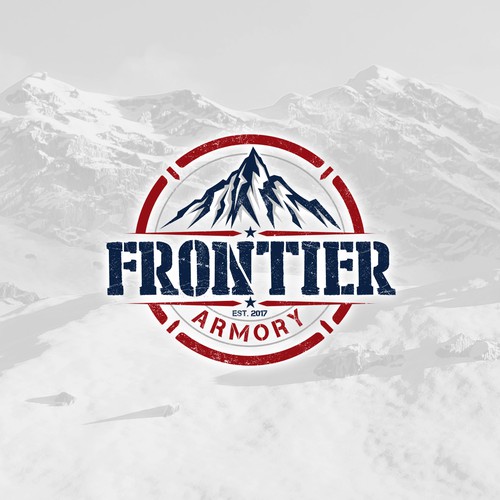 Logo design for Frontier Armory