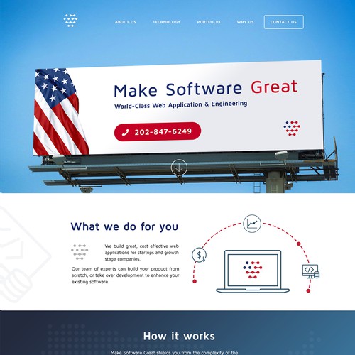 Web Design for Tech Start-up (Make Software Great)