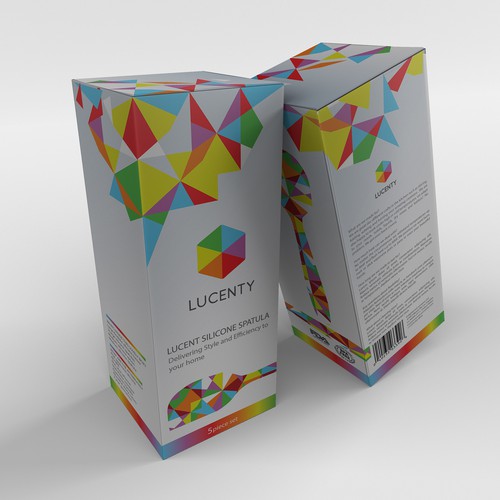 Stylish and Contemporary Package Design for Silicone spatulas !