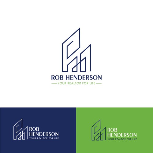 Logo concept for construction company