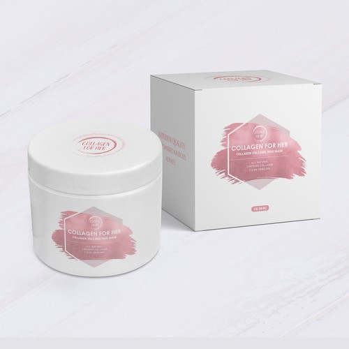 Fresh, Chic Design Needed For A New Volcanic Mud Mask