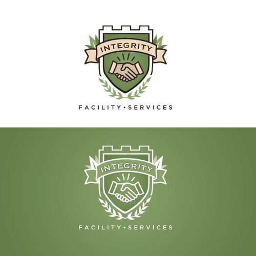 Trusting Logo for Lawn Service