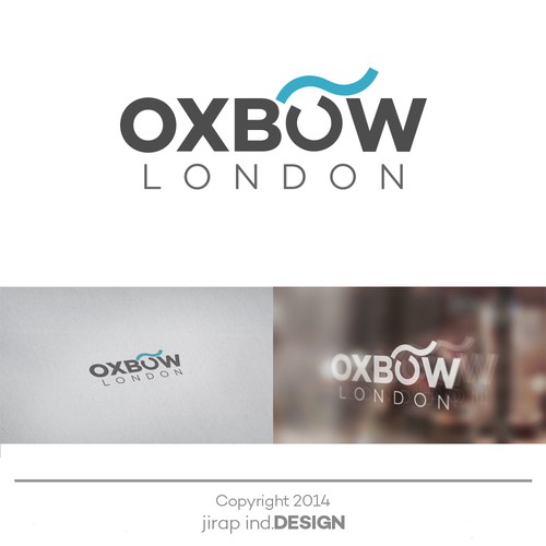 Create a professional logo for OXBOW LONDON