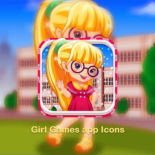 New icon wanted for a girl game mobile apps