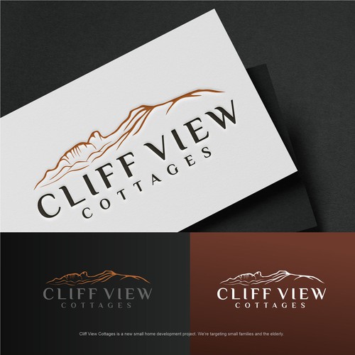 Logo Cliff View Cottages home development project