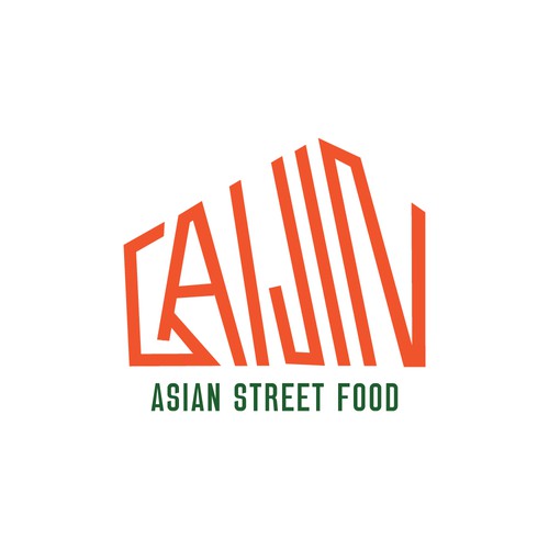 Custom Lettering Food Logo