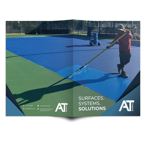 Premium Presentation Pocket Folder for AT Sports