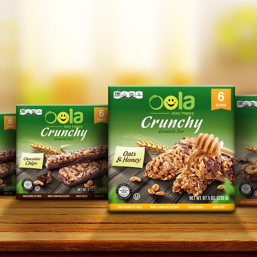 Oola Crunchy Granola Bar