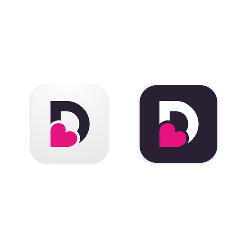A standout icon for dating journal app