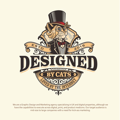 Brand identity Pack for Designed by Cats