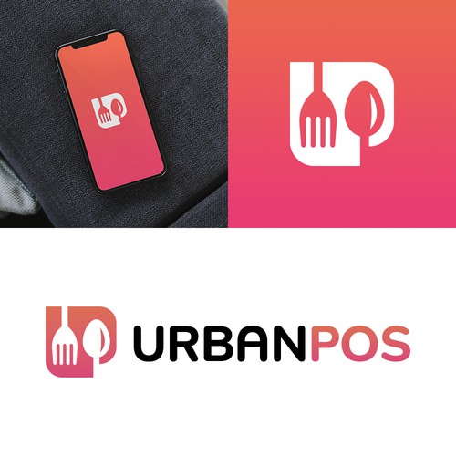 Logo concept entry for a POS service brand