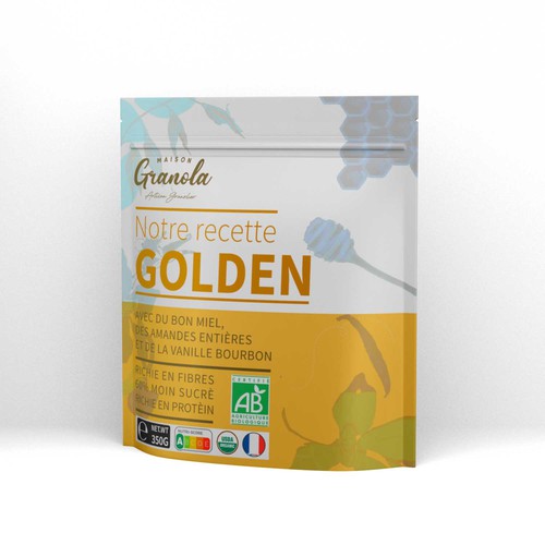 pouch label design