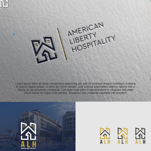 Hotel Management - Initial Logo