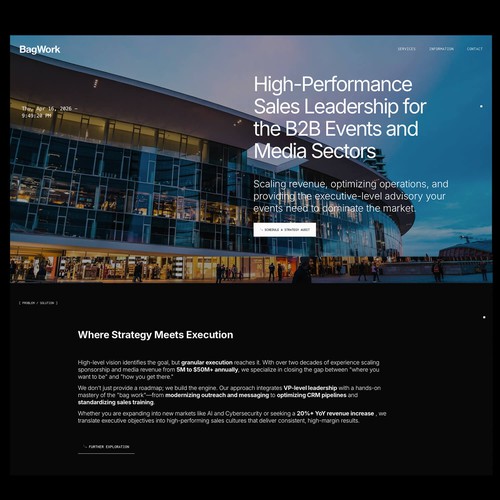 All new custom squarespace website