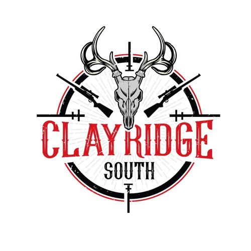 Hunting, outdoor logo concept 