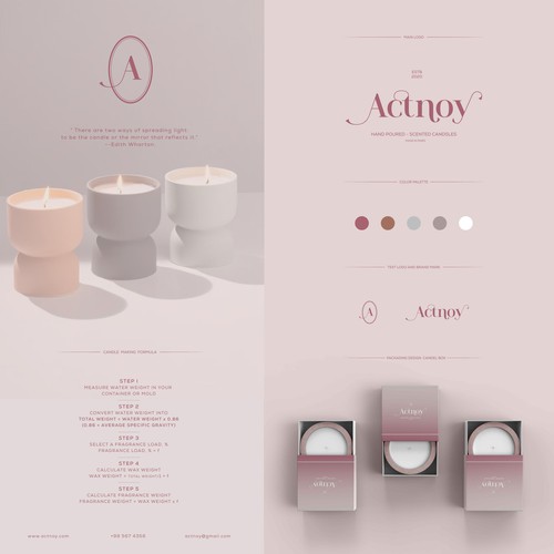 A unique design for "ACTNOY"