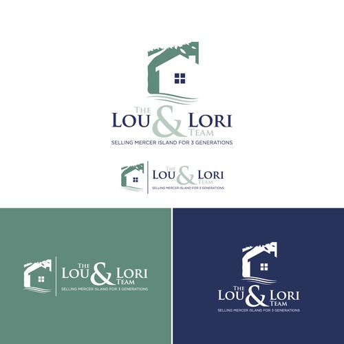 Design a high end logo for a residential real estate team. 3 generations of selling properties
