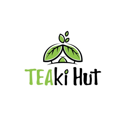 Fun logo concept for TEAki Hut