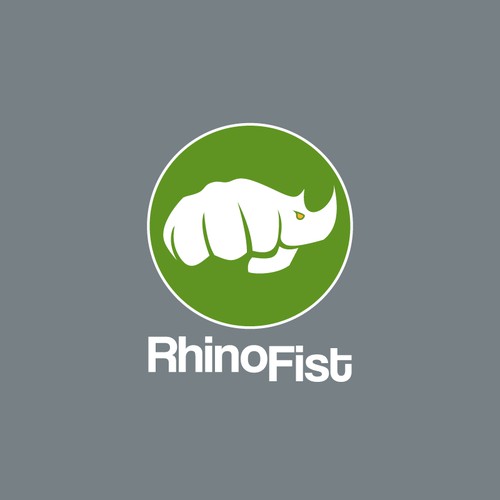 Powerful logo for RhinoFist