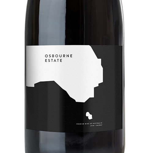 Label Red wine
