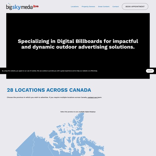 Optimisation of Big Sky Media