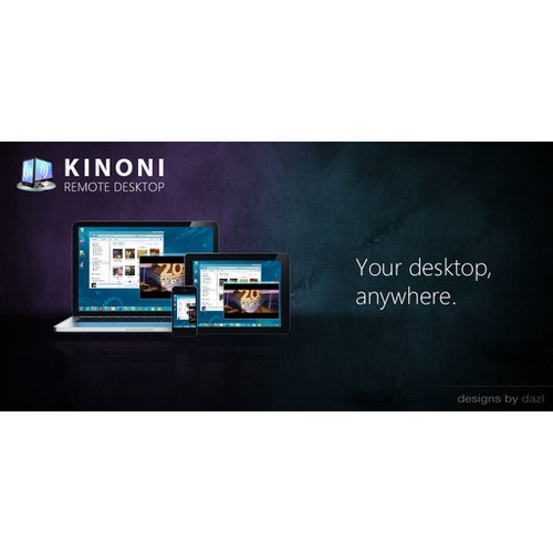 Kinoni Banner Ad For Mobile App