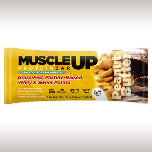 Muscle Up Protein Bar: Peanut Butter Flavor