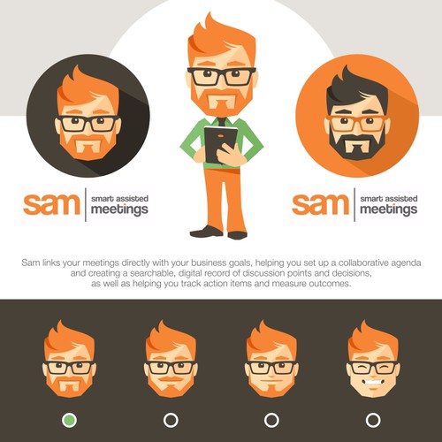 Business Software Application Mascot